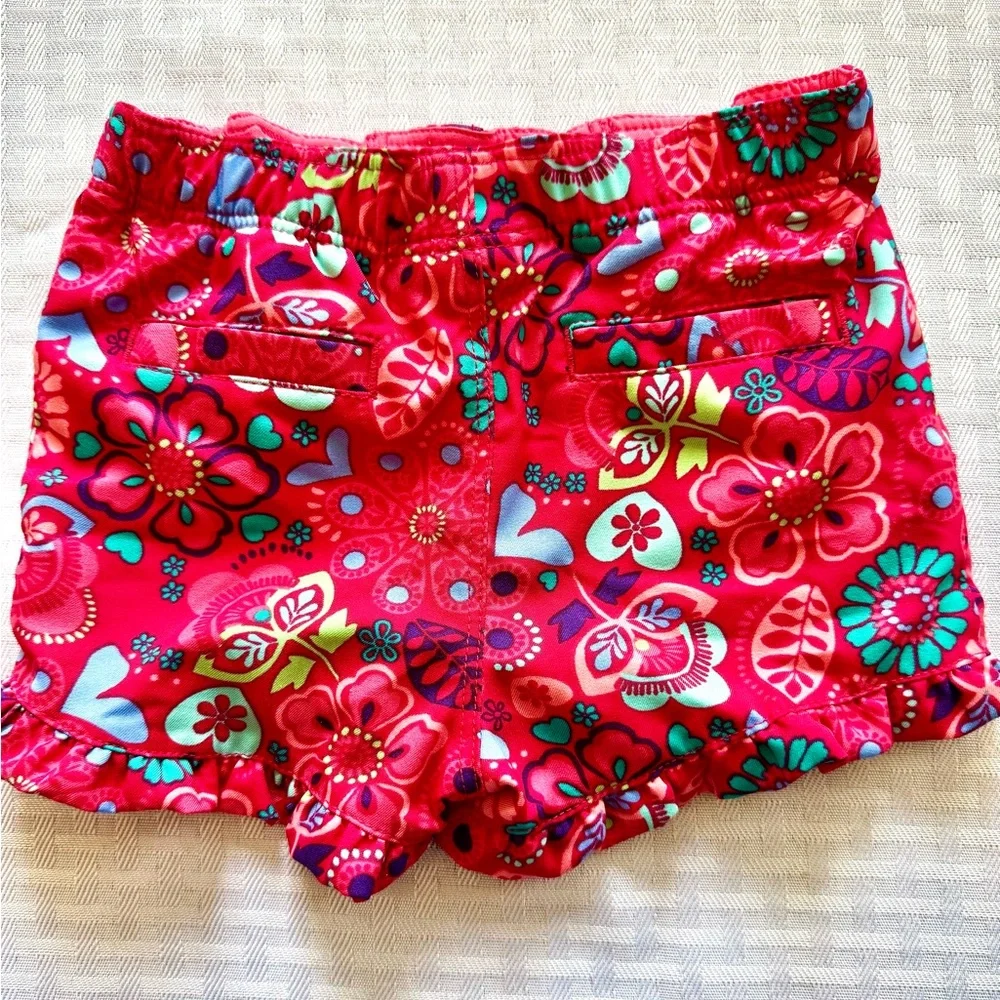 REI Baby Swim Shorts 6M – Pink Floral Quick-Dry Trunks w/ Mesh Liner‎